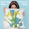 Orenco Originals Redoute Blue Yellow Iris Flower -Square Counted Cross Stitch Pattern